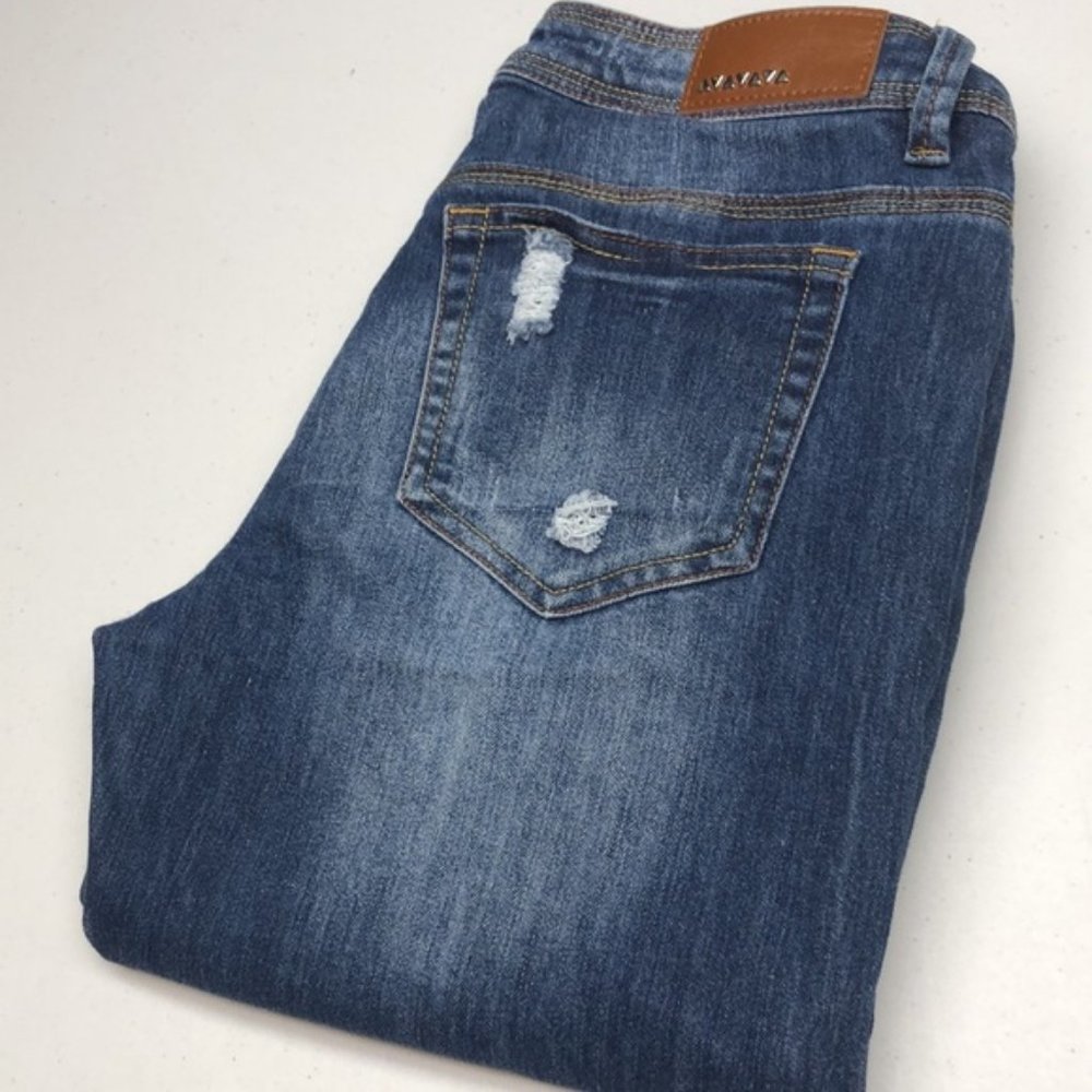 VINTAGE DOLLHOUSE DISTRESSED CHARLEY SKINNY 7/27x30 😎